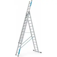 Zarges Mehrzweckleiter Skymaster X, LM, 3 x 14 Sprossen