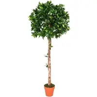 Homescapes KUNSTBAUM Ficus formgeschnitten, 125 cm