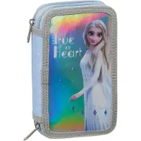 Sonstiges Dvoupatrový penál Frozen 2 Ledové království True vybavený metalický efekt