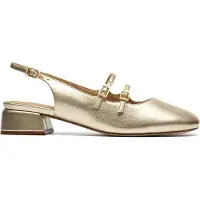 Clarks Daiss30 Dazz 26185876 4, Peeptoes & Slingpumps in Gold für Damen, Größe 37