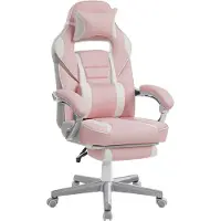 Bauhaus Ergonomischer Bürostuhl OBG073P01, Tragkraft 150 kg, rosa