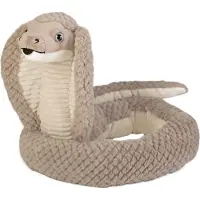 Wild republic Plusch Kobra ausgestopfte Schlange - 137 cm - Reptilien