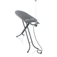 Leifheit 76214, Bügelbrett in Originalgröße, Grau, Grau, 400 x 1530 mm, 78 cm, 98 cm