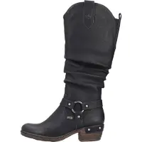 Rieker Langschaftstiefel Schwarz