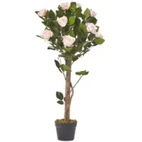Homescapes KUNSTBAUM Rosenstock rosa, 90 cm