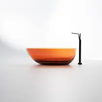 Steinberg Serie 489 Badewanne, freistehend, aus Polyresin, 1680x850x550mm, 489801031