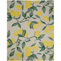 Atmosphera Créateur d'intérieur® Kepa outdoor-teppich 300x200cm mit zitronenmuster - Atmosphera créateur d'intérieur