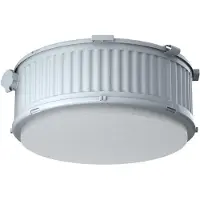Kaiser Einbaugehäuse HaloX250, Universal-Mineralfaserplatte, bis Ø250mm, für Plattendecken, Kunststoff, 1 Stk.