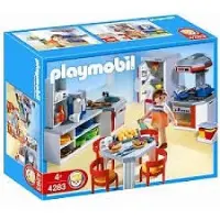 Playmobil Kitchen with Dinnette Set, 4 Jahr(e), Multi, Kunststoff
