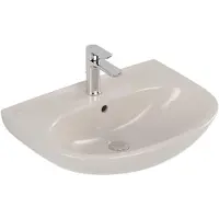 Villeroy & Boch O. Novo Wastafel met kraangat 60x46x13 cm Pergamon CeramicPlus