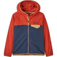 Patagonia Jacke Micro D Snap-T Jacket Kinder New Navy w/Madder Red-XL