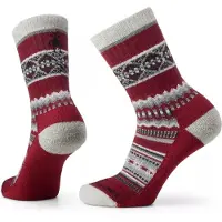 Smartwool Socken Everyday Snowed In Sweater Crew Socks Unisex Tibetan Red-L