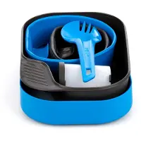 Wildo Camp-A-Box Geschirrset Complete blau/schwarz