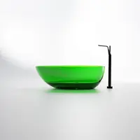 Steinberg Serie 489 Badewanne, freistehend, aus Polyresin, 1680x850x550mm, 489801032