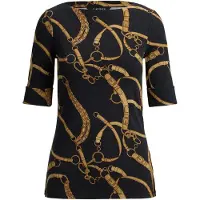 Ralph Lauren Bluse Judy 200P13948001 Schwarz Regular Fit
