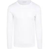 Garage Basic T-shirt Longsleeve Weiß