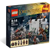 LEGO 9471 Der Herr Der Ringe Uruk-Hai Armee 6 Figuren Mauer + Katapult