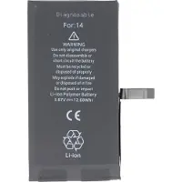 AccuCell Akku passend für Apple iPhone 14, diagnostizierbar, Li-Polymer, 3,87V, 3279mAh, 12,68Wh, ohne Werkzeug
