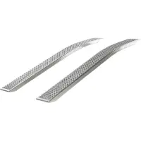 Al-Ko Auffahrrampe gebogen 2,0 m-400 kg, Spezialaluminiumlegierung, inkl. Sicherungsbolzen