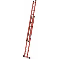 Zarges Vollkunststoff-Schiebeleiter Everest EFA 2E 2x10 Sprossen