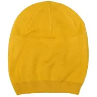 StyleBREAKER Strick Beanie Mütze in Curry | Gr.: onesize