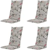 Madison – Hochlehner-Kissen „Juliete“ – Mehrfarbig – 123 x 50 x 5 cm – 4er-Set