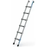 Zarges Anlegeleiter Comfortstep L 6 gepolsterte Stufen