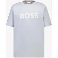 HUGO BOSS T-Shirt J52711 Himmelblau Regular Fit