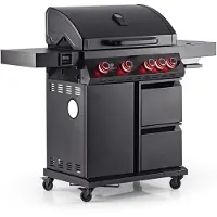 Landmann Gasgrill Cool Black 4.1 maxX, schwarz