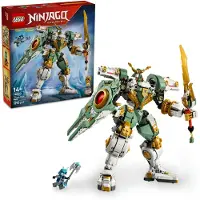 LEGO NINJAGO 15-jähriges Jubiläum: Lloyds Titan-Mech - Ninja Action Spielzeug mit sammelbarer Minifigur, Schild und Schwert - nostalgisches Geschenk