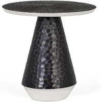 GINER Y COLOMER Nia Couchtisch aus Metall, 51 cm x 50 cm x 50 cm