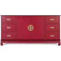 GINER Y COLOMER Basalto-Sideboard aus Mangoholz, 90 cm x 180 cm x 40 cm
