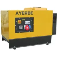 MAESTRO FERRETERO Schallgedämmter Benzingenerator 8000 W TX Drehstrom mit Elektrostart und Honda Motor