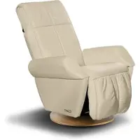 KEYTON Massagesessel Royal H10 Farbe: Beige | Holz: Eiche