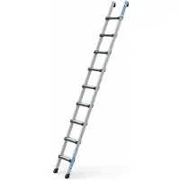 Zarges Anlegeleiter Comfortstep L 9 gepolsterte Stufen