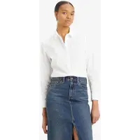 Levi's Levis Hemdbluse "The Classic" Kleine Logo-Stickerei auf der Brust