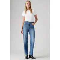 Levi's Ribcage Straight Ankle Jeans Größe: W34L29 | Straight Jeans Outlet | Damen