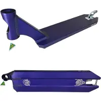 Apex Pro Stunt-Scooter Deck 49cm 5" Wide Lila Sig. Angus Huges V3