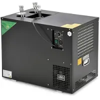 Ich-zapfe Zapfanlage, Bierzapfanlage AS-110, 2- / 4- / 6-leitig zur Auswahl, Durchlaufkühler, Nasskühler - Untertheke, Green Line, Cooling grinding:2-leitig