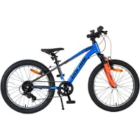Volare Boost Kinderfahrrad - 20 Zoll - 7 Gänge - Blau/Grau