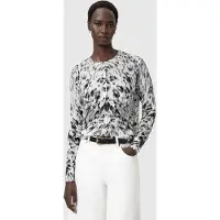 AllSaints Anouk Cardigan Canter Ecru White Größe: XS | Longsleeves Outlet | Damen | Braun