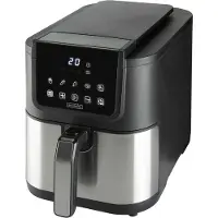 Bourgini Slimfit Airfryer XXL - Heißluftfritteuse - 5 Liter - 1500W - PFAS frei