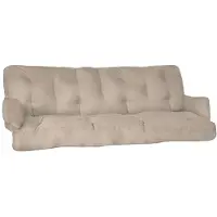 Beautissu Sitzkissen für Hollywoodschaukel Flair HS, 180x50x8cm, Natur