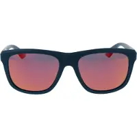 Polaroid PLD 2163/S Unisex-Sonnenbrille Vollrand Eckig Kunststoff-Gestell, blau