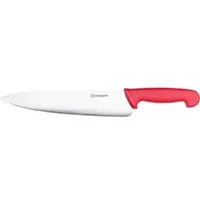 Stalgast GmbH Kochmesser, HACCP, Griff rot, Edelstahlklinge 25 cm