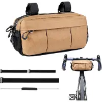 DPZO Lenkertasche, Fahrradtasche mit großer Kapazität, Fahrrad-Reisezubehör, Outdoor-Sportausrüstung, Aufbewahrung für urbane Fahrräder, 10,24 x 3,35 x 3,35 Zoll