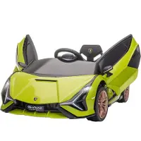 HOMCOM Kinder Elektroauto, 12V Elektrisch Kinderfahrzeug mit 2,4G-Fernbedienung