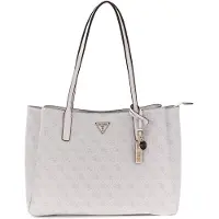 GUESS Noelle II Tech Tote Tasche Beige