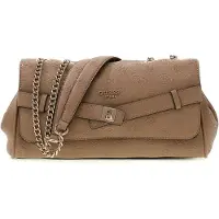 GUESS Handtasche Ella Logo HWPD97 46210 Hellbeige