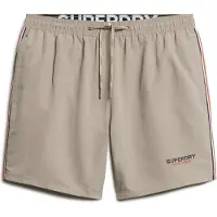 Superdry 15" Sportswear Badeshorts mit Stickerei